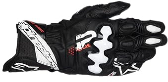 Alpinestars Gp Plus R V3 Motorrad Handschuhe, schwarz/weiß, L