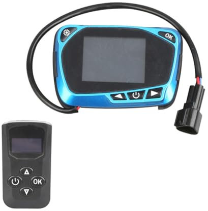 Kueohse Riscaldatore da Parcheggio Display LCD Termostato Monitor Interruttore/per Riscaldatore da Parcheggio per Auto 5kw/8kw