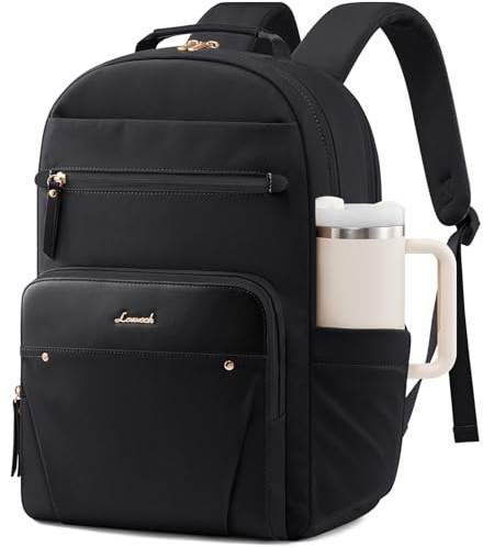 LOVEVOOK Laptop Backpack for Women, 17 Inch Rucksack Wok Bag Casual Daypack | Waterproof, Ladies Back Packs for School Teacher Travel Office