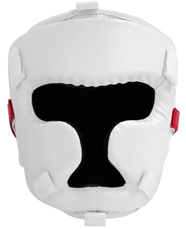 Gralara Accessori per La Protezione della Testa da Boxe per Uomini Adulti, Materiale PU, Casco di Protezione della Testa da Boxe Resistente, Attrezzatu, L