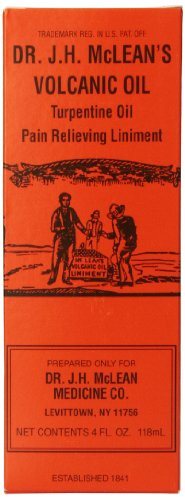 Dr. J.H. McLean's Volcanic Oil Pain Relieving Liniment , 4 Ounces