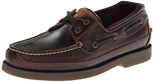 Sperry Top-Sider Men's Mako 2-Eye Canoe Moc Amaretto Size 9
