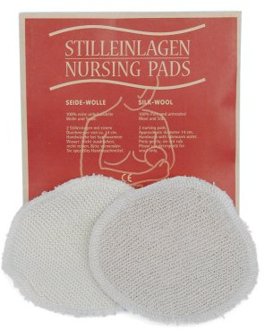 medesign Stilleinlagen Seide/Wolle/Wolle, 2 Stück