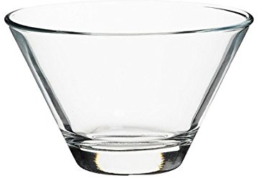 Pasabahce 53763 – Cuenco para frutas Venezia de cristal, diámetro de 26 cm
