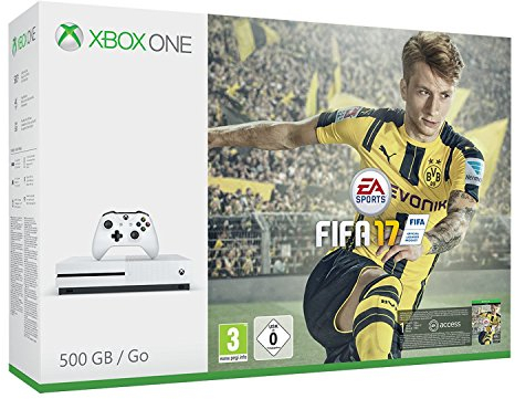Pack Console Xbox One S 500 Go + Fifa 17