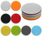 JAHEMU Rund Silikon Untersetzer Non Slip Gummi Weich Untersetzer für Glas Tassen Getränke Teetassen Premium Tischuntersetzer 8 Pack