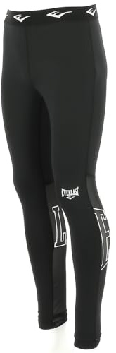 Everlast Damen Leonard Trainingshose, Schwarz, M Slim EU