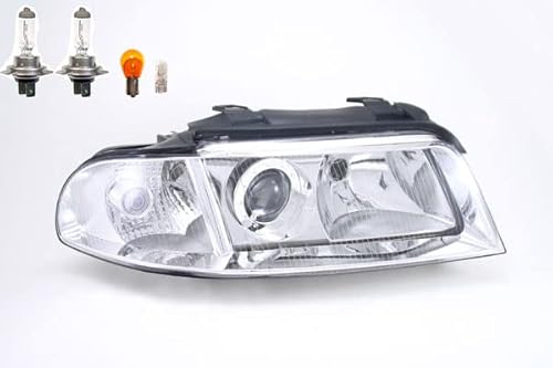Johns, Scheinwerfer passend für Audi A4 8D 02/99-11/00 rechts + Leuchtmittel