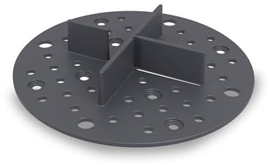 50 Stk. 3 mm Fugenkreuze schwarz für Terrassenplatten Plattenlager Kieslager Terrassenlager Splittlager Terrassenplatten