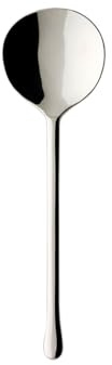 Villeroy & Boch Udine Cucchiaio da Insalata, Acciaio Inossidabile, Argento, 23.6 cm