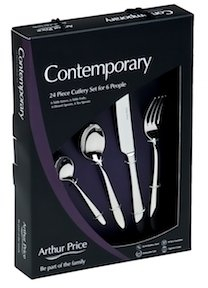 Arthur Price Cutlery Willow Set of 6 Pastry Forks