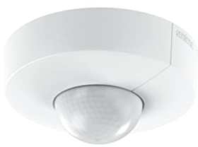 Steinel Bewegungsmelder IS 3360-R KNX Weiß, PIR Aufputz-Deckensensor, 360° Erfassungswinkel, max. 20 m Reichweite