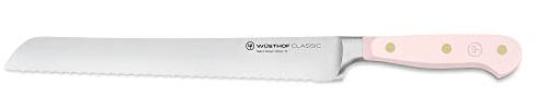 WÜSTHOF Classic Pink Himalayan Salt 9 Double Serrated Bread Knife