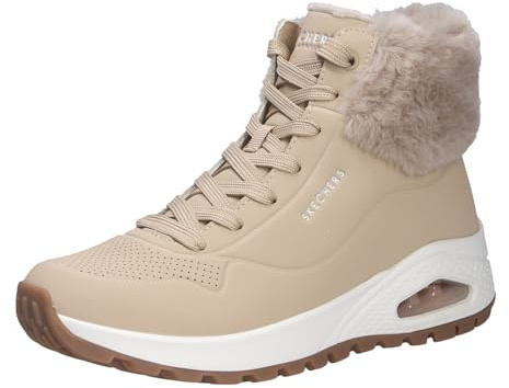 Skechers UNO Rugged Fall Air - Tenis Deportivos para Mujer, Color Arena, Talla 4, Arena, 37 EU