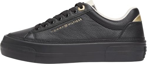 Tommy Hilfiger dam Th Platform Sneaker Tumbled Ltr Fw0fw09018Låg topp