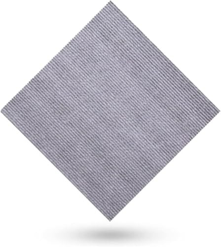 Mattplattor, skalbara och självhäftande fyrkantiga mattplattor Heminredning Golv Enkel installation Gör-det-själv Loop Pile Mattor (Brun, 30 st)(Light Gray,30pcs)