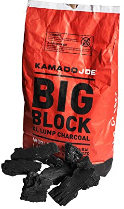 Kamado Joe XL Natural Reusable Lump Charcoal for BBQ, Smoking, Grilling. Long Life Up to 18 Hours, 9.1kg