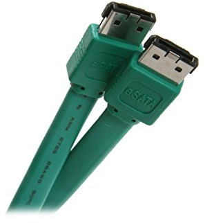 Nippon Labs esata-3gn 3-Feet eSATA Cable M a M, Azul/Verde