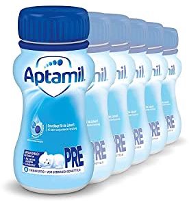 Aptamil Pronutra-ADVANCE PRE, Anfangsmilch von Geburt an, Baby-Milchnahrung, trinkfertig (6 x 200 ml)