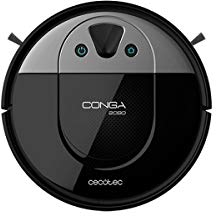 Cecotec Robot Aspirateur Conga 2090 Vision. Technologie iTech Camera 360º, Aspire, Balai et Lave Le Sol, App avec Carte Interactive, 2700 Pa, Alexa & Google Assistant