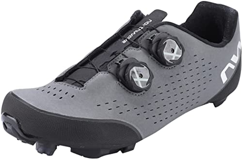 Northwave Rebel 3 MTB Herren Schuhe, Fahrradschue grau 43