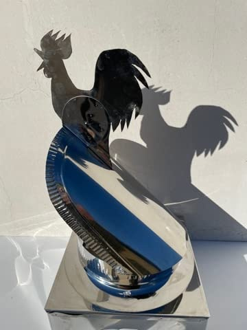 Fumaiolo Girevole comignolo Gallo Inox con Galletto (19x19)