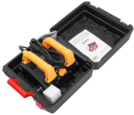 Piallatrice elettrica da parete elettrica 1200 W, fino a 1-4 mm, può essere utilizzata per palare intonaco di sabbia e pareti di cemento | motore ad alte prestazioni | nero, giallo |