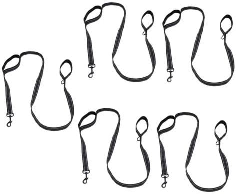 Sosoport 5St Robuste Hundeleine gürtel Nylon Patrol hundetraining Große Hundeleine tripse reflektierend Hundeleine aus Nylon Leine für Hunde Seil für Hund Haustierleine schwer großer Hund