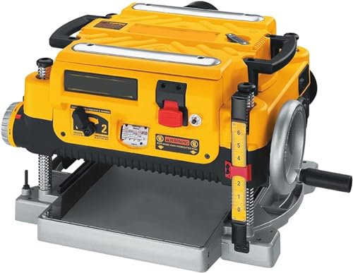DW735 Multi-Functional Woodworking Table Planing, 220V Press Planer Machine Small Electric Planer Apparatus Flat Planing