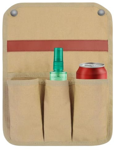 Borsa laterale per sedia da campeggio, Borsa portaoggetti per bracciolo per sedia da campeggio | Borsa portaoggetti per bracciolo per sedia a rotelle,Custodia portaoggetti per bracciolo per sedia da p