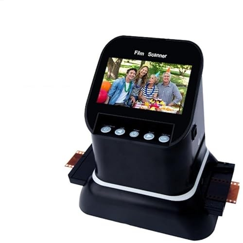 Professional 22MP 35mm & 120 Medium Format Film Scanner with 4.3 LCD High-Resolution Slide & Negative Digitizer No Computer Required