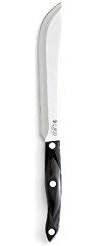 CUTCO Model 1722 Butcher Knife...........8 High Carbon Stainless blade..............5¾ Classic Brown handle (sometimes called black)...........in factory-sealed plastic bag.