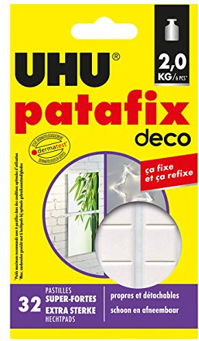UHU 38150 Patafix Deco, Vit