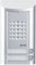 Schneider Electric Ritto Türstation, Minivox, Audio für 2-Familienhaus, Ersatzteil, Gegensprechanlage mit Beleuchtung und Klingeltasten, Außeneinheit, weiss alu, Artikelnummer 1271942