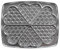 Lagrange 030521 Waffeln in Herzform, Waffelplatten aus Aluguss für Waffeleisen (kompatibel mit Teilenummer: 039111, 039211, 039411 039511)