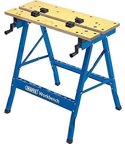 Draper 21353 Fold Down Workbench, 800mm , Blue