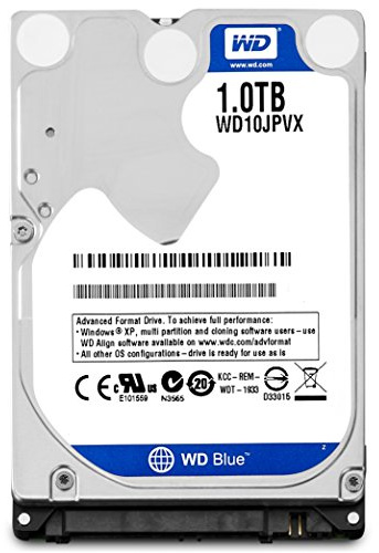 Western Digital WD10JPVX - Disco Duro Interno 1 TB (5400 RPM, SATA III, 2.5)