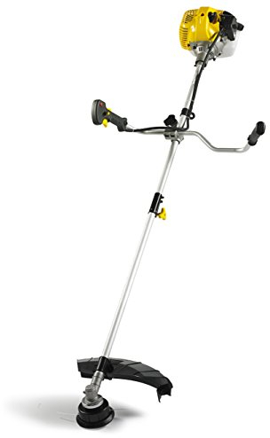 TEXAS Rasentrimmer Benzin BCU33S 2in1 Freischneider Motorsense Sense | 2-Takt | 1,4 PS | 33 CCM | 3 Zahn Messer | Fadenspule | Schultergurt