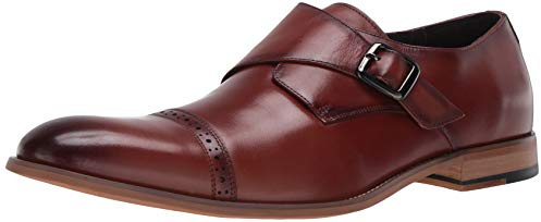 Stacy Adams Men's Desmond Cap-Toe Monk-Strap Slip-On Loafer