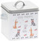 The Leonardo Collection Faithful Friends Dog Treats Box For Storage | Durable Food Container For Pet Food | Ideal Dog Food Storage Containers & Food Bin For Daily Use | Airtight Bin For Dry Pet Food