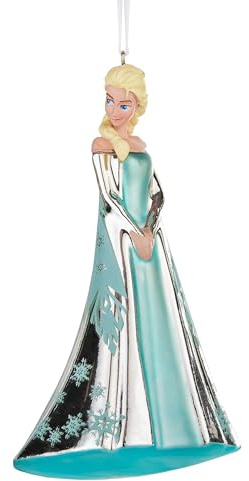 Hallmark Elsa die Schneekönigin Geblasenes Glas Ornament Frozen Tree Decoration Disney Hängende Ornament Hängende Ornamente Geschenke für Weihnachten