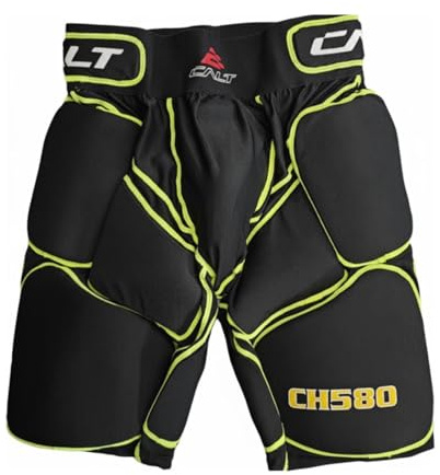 YsXoWiui Pantalones de Hockey para Niños Shorts Acolchados de Compresión Ajuste Regulable Material Transpirable y Ligero Adecuados para Deportes en Hielo Actividades Deportivas Niños , S , Adulto