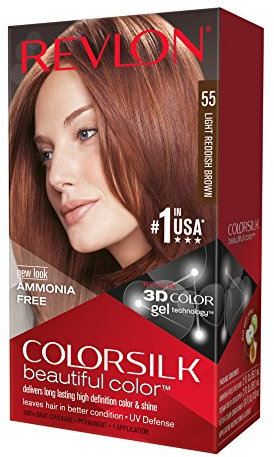 Revlon Colorsilk 7215563055 - Tinte capilar, tono castaño rojizo claro