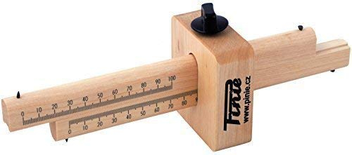 Streichmaß - Doppelt mit einer Arretierung - 170 mm Arbeitslänge