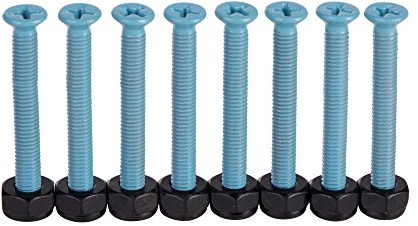 Cal 7 Standard 1.50 Light Blue Skateboard Hardware Set