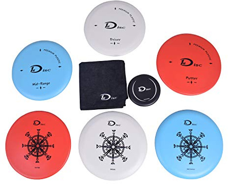 1st Disc Disc Golf Starter Set, Beginner Disc Golf Pack for Men Women, Outdoor Sport and Game