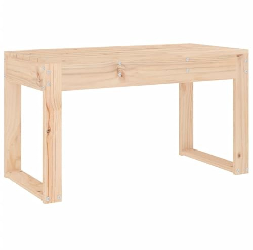 vidaXL Gartenbank, Sitzbank Latten-Design, Holzbank Bank für Garten Terrasse, Parkbank Massivholzbank Gartenmöbel, Massivholz Kiefer