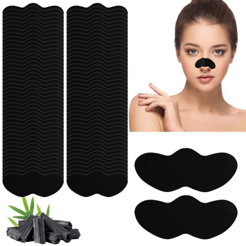 ACWOO Patch Point Noir, 90pcs Patch Point Noir Nez, Patchs Anti Point Noirs, Patchs De Nettoyage En Des Pores Du Nez, Bandes Nasales Pour Points Noirs, Pour L'Élimination Des Points Noirs