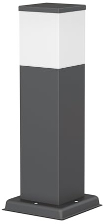 ledscom.de Wegelicht/Pollerleuchte POLLY für außen, IP44, 35 cm, anthrazit, 1x G9 max. 10W