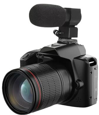 Videocámara profesional 4K, cámara dual de alta definición, 64 millones de píxeles, WIFI, video digital, transmisión HD, para Youtube Vlog Camera